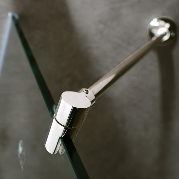Vigo VG6061BNCL36 36 x 36" Frameless Neo-Angle Shower Enclosure 