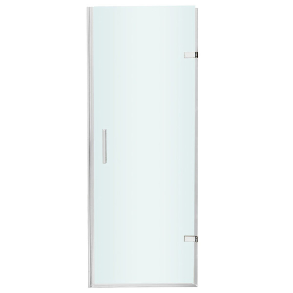 VIGO VG6072CL24 SoHo Adjustable Frameless Shower Door With Clear Glass