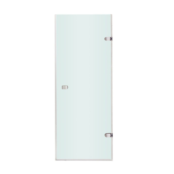 VIGO VG6073CL26 Tempo Adjustable Hinged Frameless Bathroom Shower Door