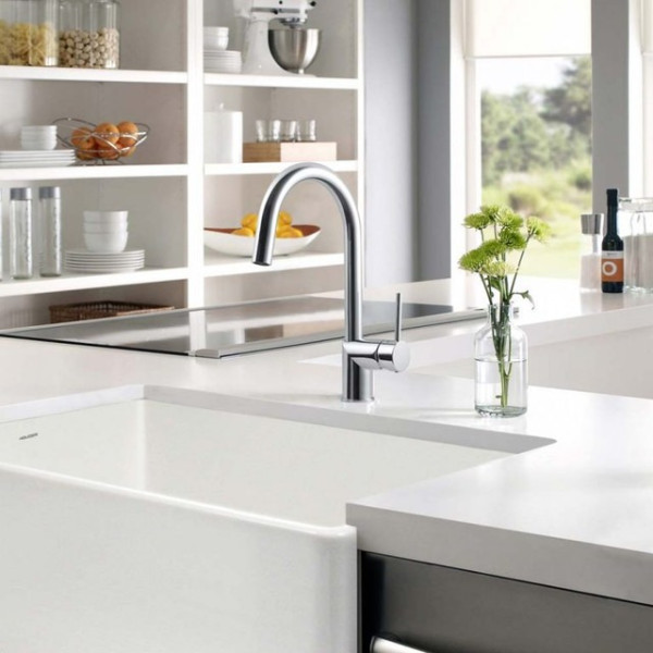 Houzer VITBA-660 Vitale Bar Faucet with CeraDox Technology