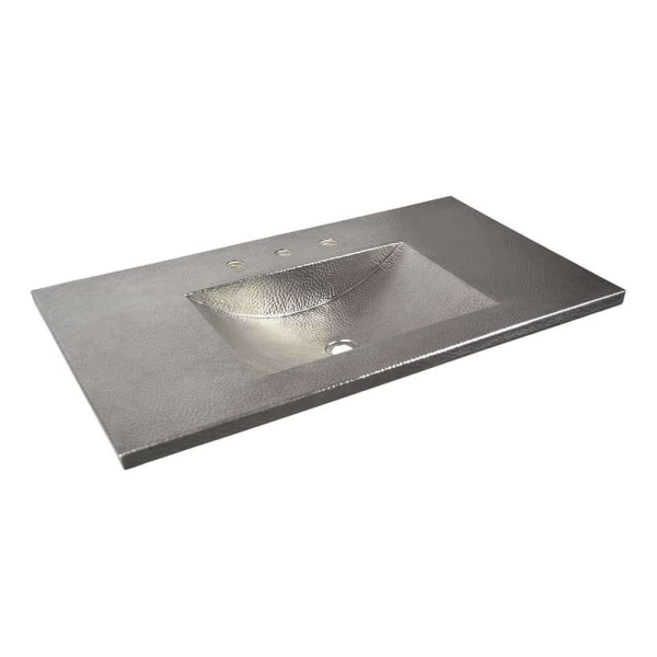 Native Trails VNT3655 36" Cozumel Vanity Top in Brushed Nickel