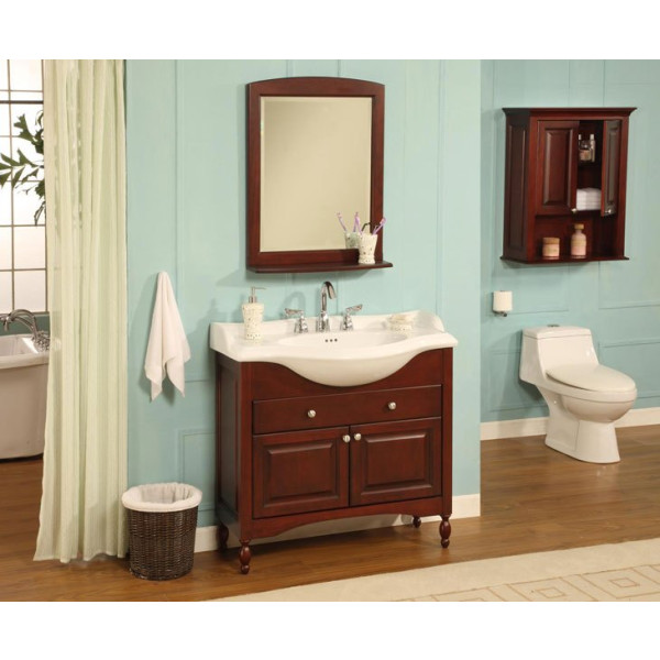 Empire W38 Windsor 38'' Wooden Narrow Depth Vanity