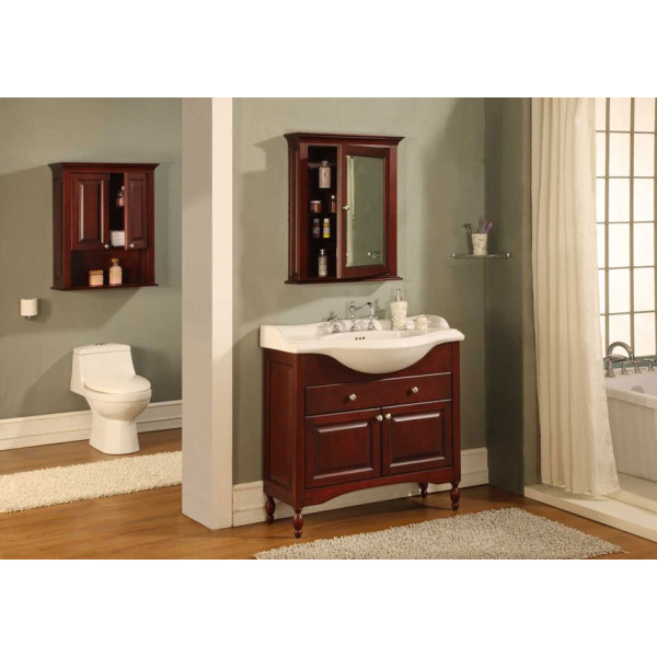 Empire W38 Windsor 38'' Wooden Narrow Depth Vanity