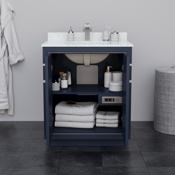 Wyndham WCF111130SB..CMUNSM24 Icon 30 Inch Single Bathroom Vanity.