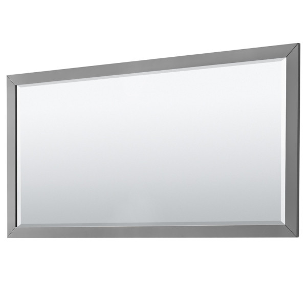 Wyndham WCF414184DXBCMUNSM70 Strada 84" Double Vanity With Matte Black Trim