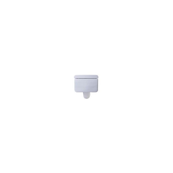 EAGO WD333 Square Modern Wall Mount Dual Flush Toilet Bowl