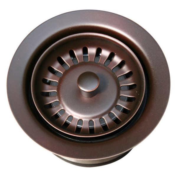 Whitehaus WH200 3 1/2'' Waste Disposer Trim for Fireclay Kitchen Sinks