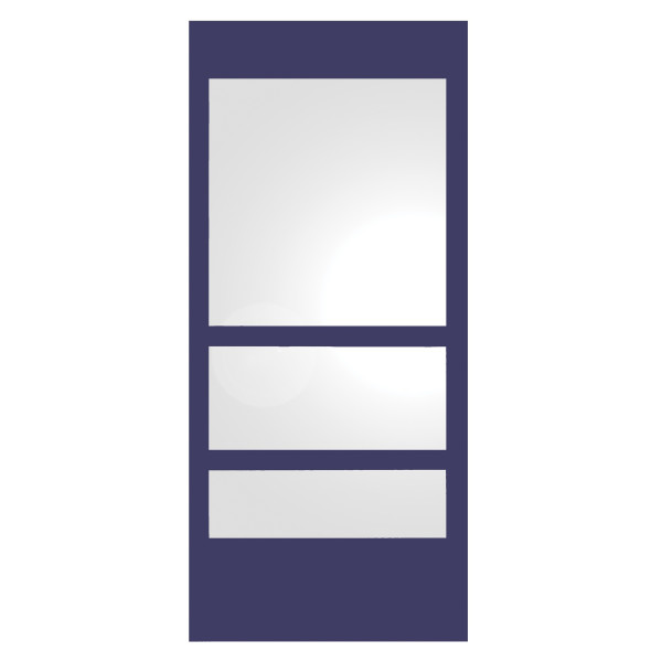 Whitehause WHE11 Rectangular Ecoloom Mirror With Laminated Colored Glass