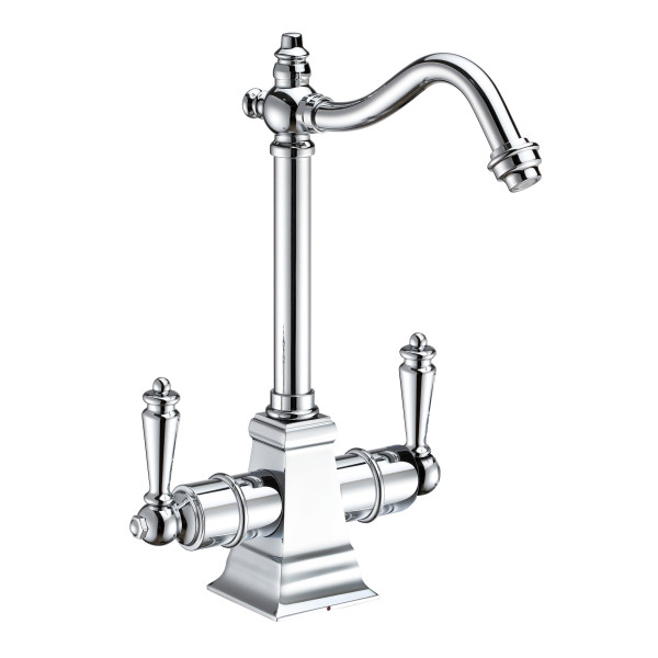 Whitehaus WHFH-HC2011 Instant Hot/Cold Water Faucet With Traditional Spout