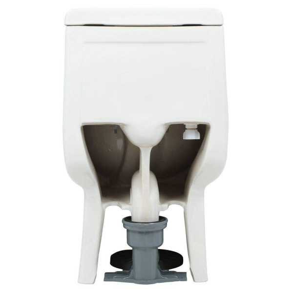 Whitehaus WHMFL3351-EB Magic Dual Siphonic Flush One Piece Toilet