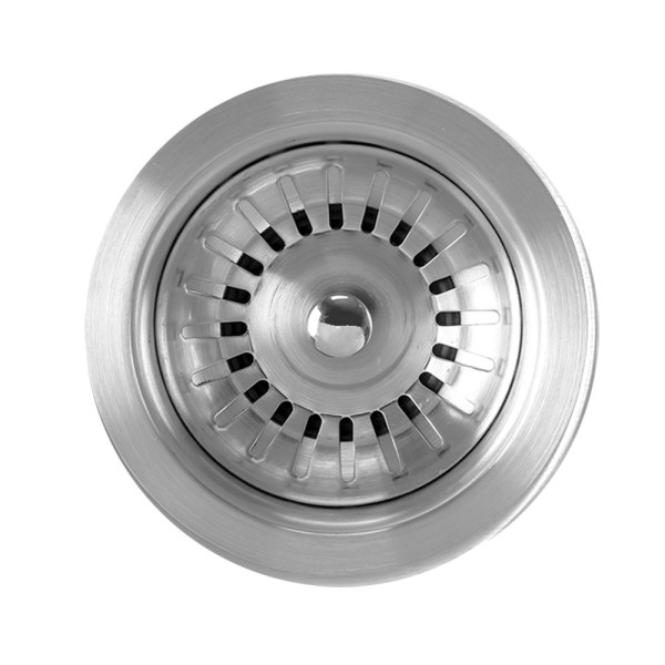 Whitehaus  WHNPL35-SS Noah Plus 3 1/2" Stainless Steel Basket Strainer