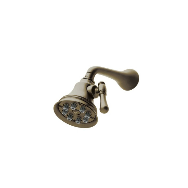 Rohl WI0123 4" Mantova Showerhead 8 Jet with Adjustable anti-calcium Spray 