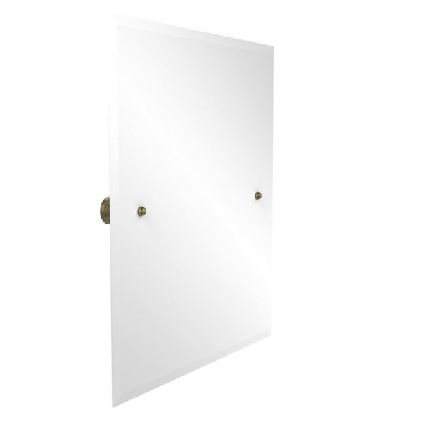 Allied Brass WP-92 21" x 26" Rectangular Tilt Mirror with Beveled Edge