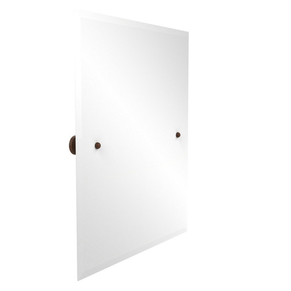 Allied Brass WP-92 21" x 26" Rectangular Tilt Mirror with Beveled Edge
