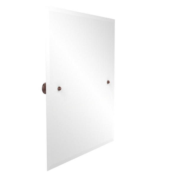Allied Brass WP-92 21" x 26" Rectangular Tilt Mirror with Beveled Edge