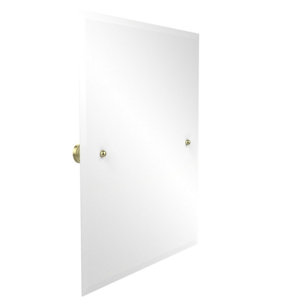 Allied Brass WP-92 21" x 26" Rectangular Tilt Mirror with Beveled Edge
