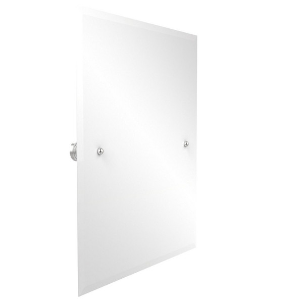 Allied Brass WP-92 21" x 26" Rectangular Tilt Mirror with Beveled Edge