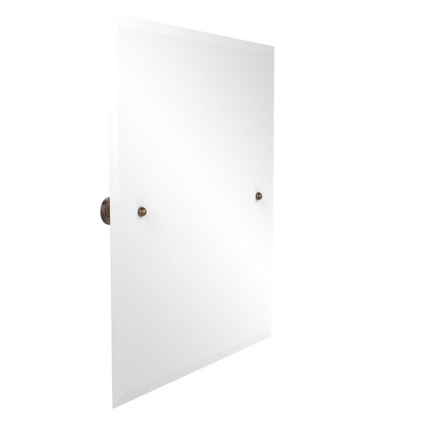 Allied Brass WP-92 21" x 26" Rectangular Tilt Mirror with Beveled Edge