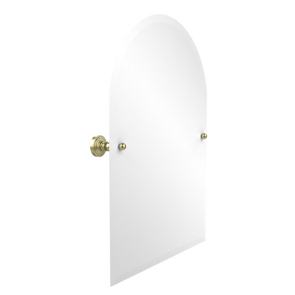 Allied Brass SB-94 21" x 29" Arched Top Tilt Mirror with Beveled Edge