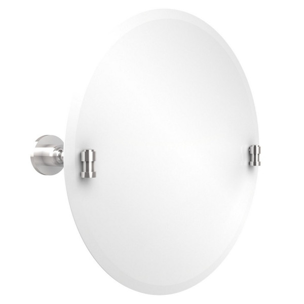 Allied Brass WS-90 22 Inch Round Tilt Mirror with Beveled Edge