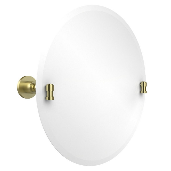 Allied Brass WS-90 22 Inch Round Tilt Mirror with Beveled Edge