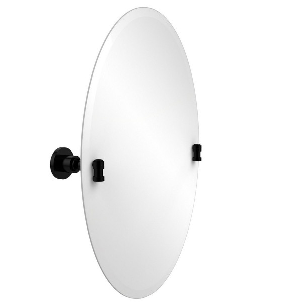 Allied Brass WS-91 21 Inch x 29 Inch Oval Tilt Mirror with Beveled Edge