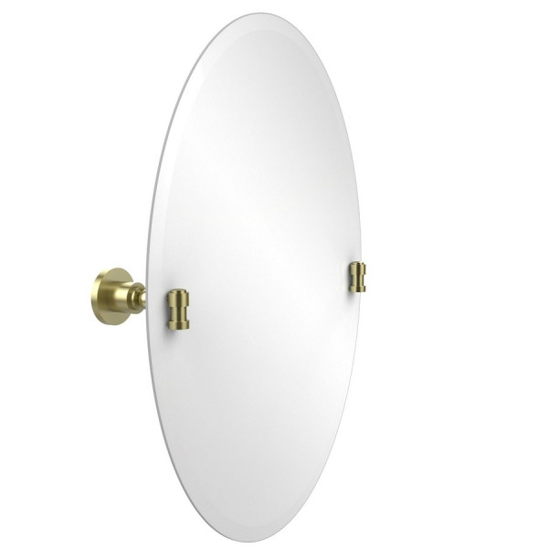 Allied Brass WS-91 21 Inch x 29 Inch Oval Tilt Mirror with Beveled Edge