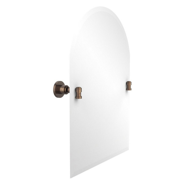 Allied Brass WS-94 21" x 29" Arched Top Tilt Mirror with Beveled Edge